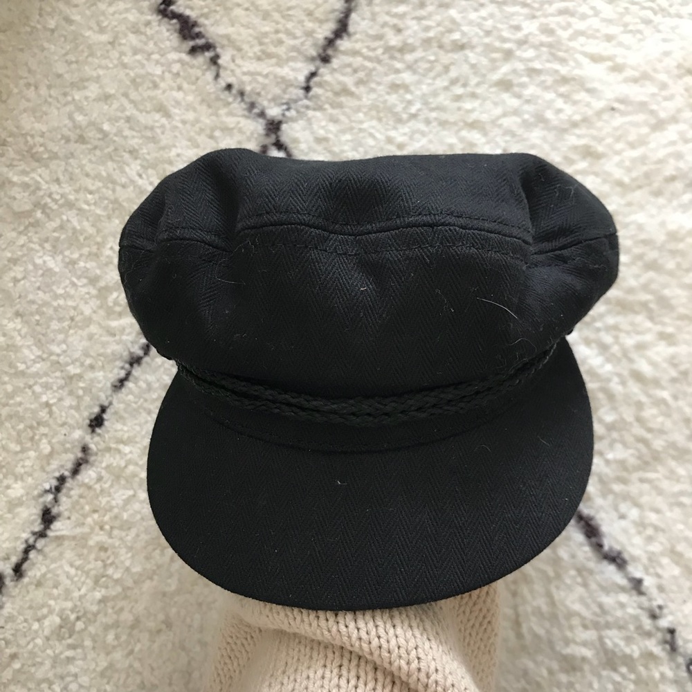 Brixton Fiddler Fisherman Cap / Black / Small